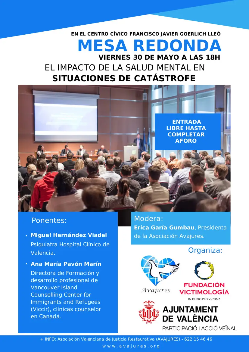 Mesa Redonda Salud Mental Catastrofes